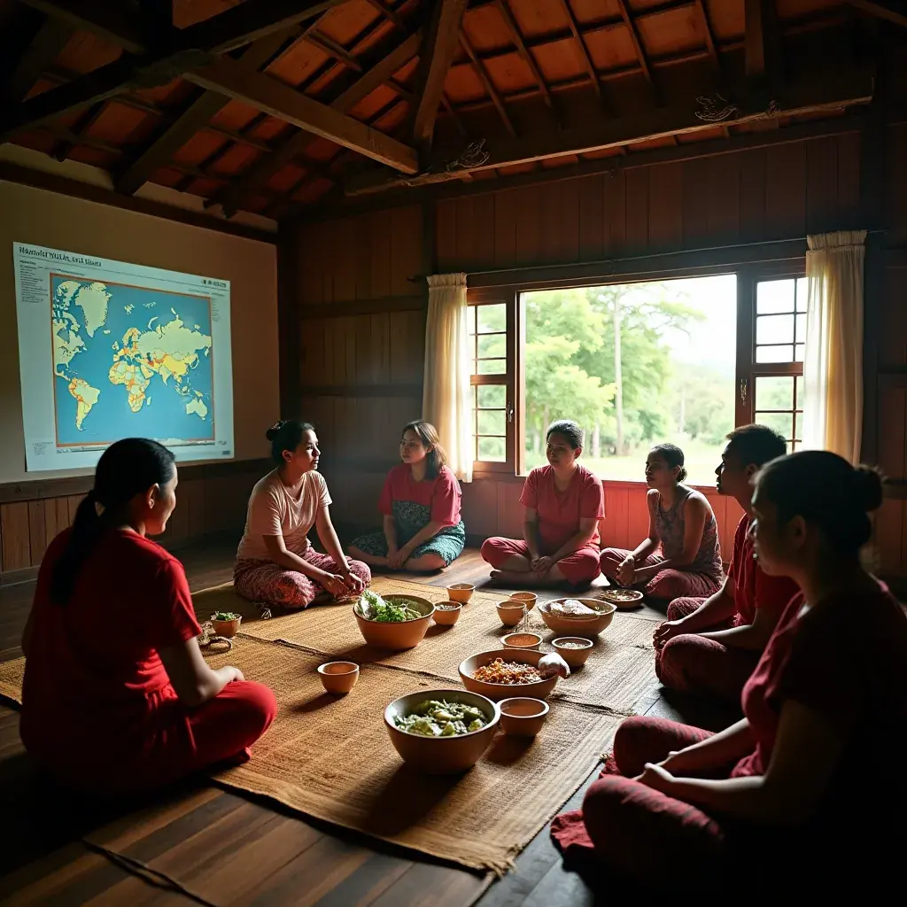 Modern office environment