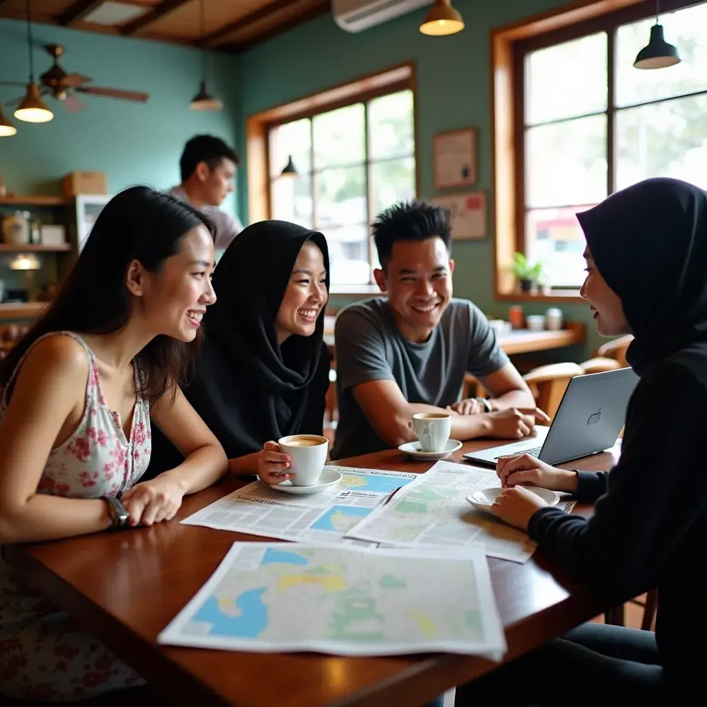 Professional team collaboration